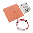 thumbnail image 1 of Tachiuwa Hot Bed Silicone Heater Pad for 3D Printer 220V 100W 3D Printer Parts With Relay, 1 of 8