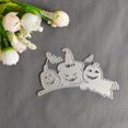 thumbnail image 5 of Plantillas de corte de metal con forma de calabaza de Halloween, para álbumes de recortes, tarjetas de papel, 5 of 5