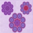 thumbnail image 1 of Ahgly Company Machine Washable Indoor Square Transitional Blossom Pink Area Rugs, 8' Square, 1 of 7