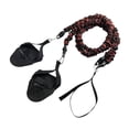 thumbnail image 3 of Banda de resistencia para natación para mujeres y hombres, equipo de entrenamiento profesional de látex. Negro Rojo 60 libras, 3 of 8