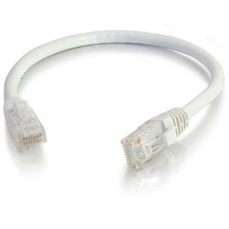 125FT CAT 6 PATCH CABLE WHITE RJ45M/M 550MHZ SNAGLESS