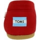 Toms Hommes Alpargata Toile Rouge Cheville-Haut Chaussure Plate - 8.5 M – image 3 sur 3