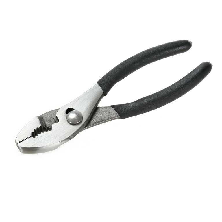 The Beadsmith Double Nylon Jaw Chain Nose Pliers, 4.75 Inches (120mm), Black PVC Comfort Grip Handle, with Double Leaf Spring, Protects Wire When