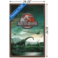 thumbnail image 3 of Jurassic Park 3 - Dinosaurs Wall Poster, 22.375" x 34", Framed, 3 of 5