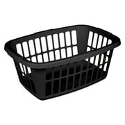 Mainstays 1.5 Bushel Laundry Basket Black