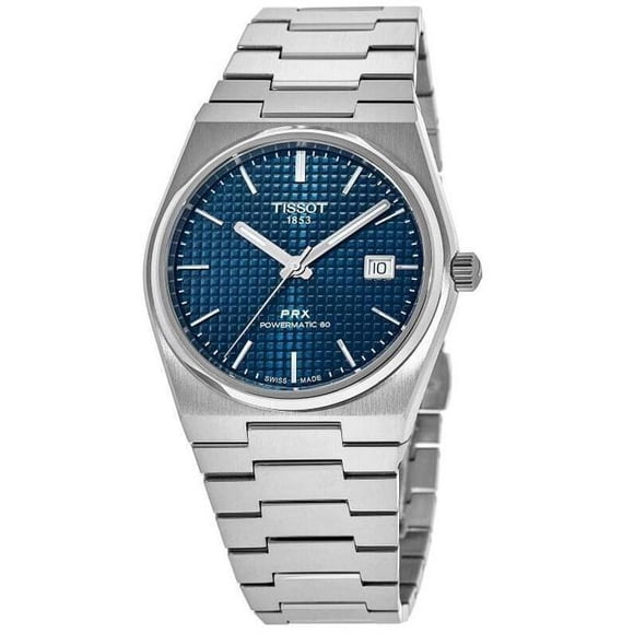 Tissot PRX T-Classic Powermatic 80 Blue Dial Automatic T137.207.11.041.00 100M Unisex Watch