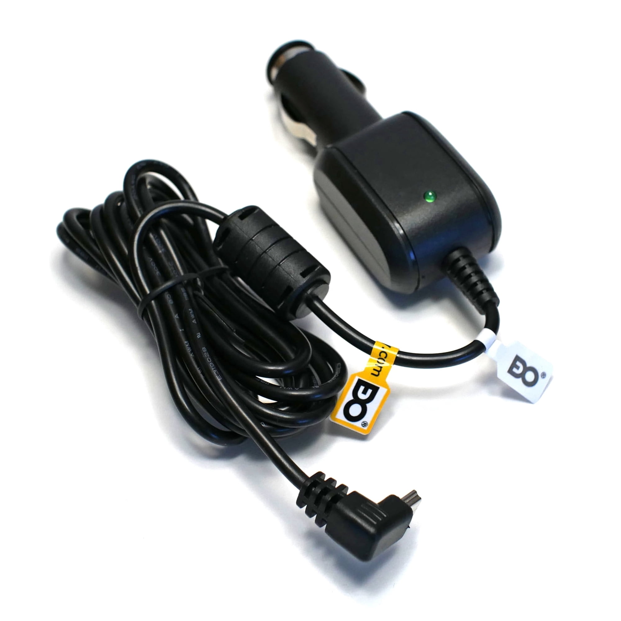 EDO Tech Car Charger for Garmin Drive 52 DriveSmart 55 65 Automotive Navigation GPS (6.5 ft Long Cable DC Power Cord)