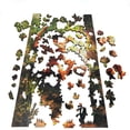thumbnail image 5 of Wooden Jigsaw Puzzles for Adults with Uniquely Shaped Pieces - made in USA by FoxSmartBox - 350 Pieces - Springtime, 5 of 8