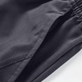 thumbnail image 3 of Jalioing Mens Quick Dry Sport Shorts Solid Color Lightweight Drawstring Elastic Waist Athletic Shorts Casual Workout Shorts, 3 of 8