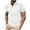 White, variant on BXINGOHAI Men's Henley Short Sleeve Shirt Lightweight 3 Button Tops Casual Summer Shirt Soft Fashion White,3XL