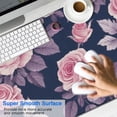 thumbnail image 2 of Long Mouse Pads for Desk,Pioneer Flower Floral Print Pattern Desk Mats on Top Of Desks, Desk Mouse Pad Extra Large with 3mm Non-Slip Base and Stitched Edge for Gaming,Office,Work,Home 47.3"x23.6", 2 of 6