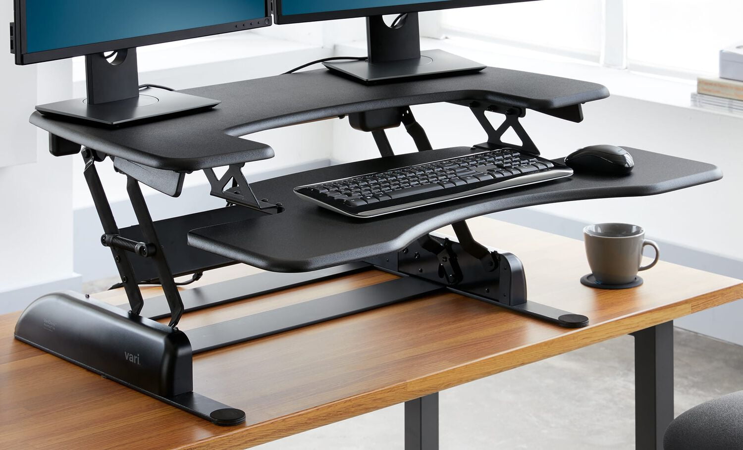 VariDesk Pro Plus 36 by Vari Dual Monitor Standing Desk