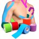 thumbnail image 2 of Cinta De Kinesiología Elástica, Cinta De Cuidado De Vendaje Muscular Deportivo De Primeros Auxilios De Kinesiología, Cinta De Lesiones Musculares, 2 of 4