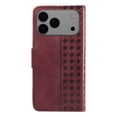 thumbnail image 5 of ELEHOLD Wallet Case for iPhone 17 Pro, Shockproof Leather Folio Kickstand Case with Card Slots and Strap,Red, 5 of 12