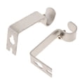 thumbnail image 3 of 2 Pieces Metal Curtain Rod Bracket Window Rod Hook r Home Ornament, 3 of 6