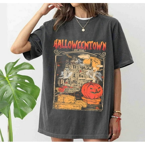 Halloweentown Est 1998 Shirt, Halloweentown University Tee, Fall Shirt, Vintage Halloween Shirt, Trendy Spooky Season Shirt