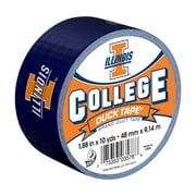 Duck Brand Duct Tape, College Logo Duck Tape, 1.88" x 10 yard, Univ. of Illinois Fighting Illini