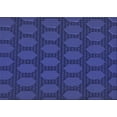 thumbnail image 1 of Ahgly Company Indoor Rectangle Patterned Denim Dark Blue Area Rugs, 2' x 3', 1 of 6