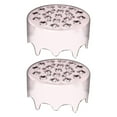 thumbnail image 2 of Joernso 1/2Pcs Silicone Flower Arrangement Holder Reusable DIY Vase Bouquet Spiral Ikebana Stem Holder Floral Arranger Grid Plant Fixation Tool, 2 of 8
