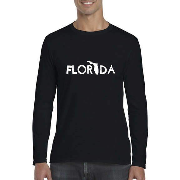 Artix - Mens Long Sleeve T-Shirts, up to Size 5XL - Florida