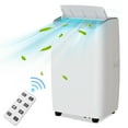 thumbnail image 2 of 14,000 BTU Portable Air Conditioner with Built-In Dehumidifier - Portable AC Unit for Rooms Up to 750 Sq Ft - Remote Control, Window Mount Exhaust Kit, Easy to Move, 2 of 8