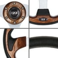 thumbnail image 6 of 10L0L Golf Cart Steering Wheel Fits EZGO TXT RXV,Club Car DS Precedent,Yamaha G29 Drive and others - Wood Grain ( Adapter not Include), 6 of 6