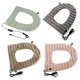 thumbnail image 5 of Toystoory Funda de asiento de inodoro con calefacción, tapa de cierre Suave de liberación rápida, funda de cojín de baño de asiento suave Juegos de accesorios de baño caqui, 5 of 6