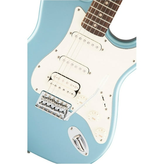 Squier Affinity Series Stratocaster Hss Limited Edition Electric Guitar Ice Blue Metallic