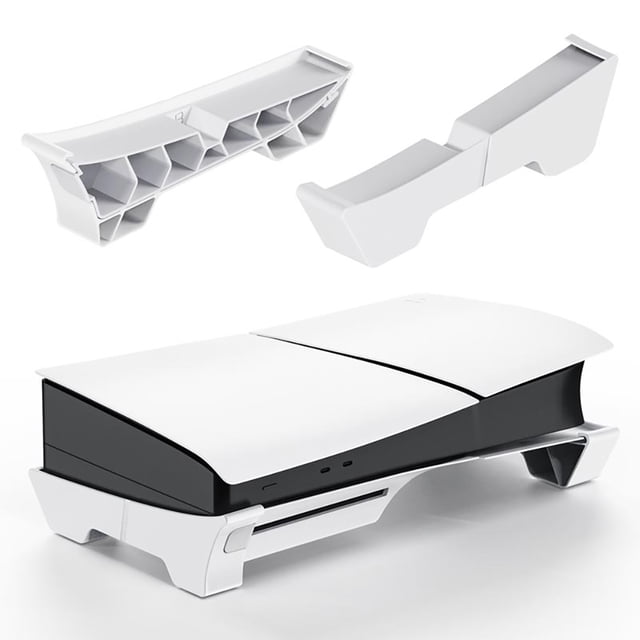 Soporte horizontal para la consola PS5 Slim, versión digital y versión con disco, accesorios de base sencillos