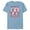 Ocean Blue, variant on Princess Squad Crest Go for It Follow Your Own Path - Short Sleeve Blended T-Shirt for Adults - Customized-Ocean Blue