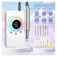 thumbnail image 4 of Perceuse à Ongles Électrique 45000RPM Sans Fil Rechargeable Trousse de Manucure Portable avec Écran LCD, Utilisation Grand, 4 of 6
