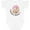 AA-White, variant on Inktastic Baseball Princess Tiara Girls Baby Bodysuit