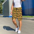 thumbnail image 6 of Sikiie Cartoon Ducks Mens Pajama Shorts, Lightweight Lounge Pant with Pockets Soft Sleep Pj Shorts for Men3X-Large, 6 of 6
