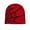 Red, variant on Beanies Hats Men,Spiderweb Jacquard Design Beanies,Thick Knitted Material Mens Beanie,White,OneSize
