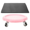 thumbnail image 1 of Luxshiny 1Set Abdominal Training Sliding Disc Pink Plastic PU Fitness Exercising Board for Home, 1 of 8
