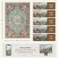 thumbnail image 2 of 5x7 Vintage Floral Area Rug, Washable Non-Slip Stain Resistant Soft Carpet for Living Room Bedroom Farmhouse Hallway, 2 of 18