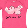 thumbnail image 4 of Inktastic Let's Relaxolotl with Sleeping Axolotls Boys or Girls Baby Bodysuit, 4 of 5