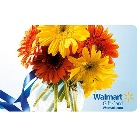 Flowers Walmart Gift Card