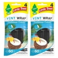 thumbnail image 2 of Little Trees Vent Wrap Air Freshener 24-PACKS (Caribbean Colada), 2 of 3