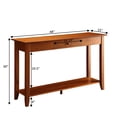 thumbnail image 2 of Pemberly Row Table Console en Cerisier, 2 of 2