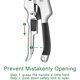 thumbnail image 4 of Garden Secateurs, Professional Pruning Shears with Sharp and Stainless Steel Blade, Non-slip Handle, Garden Scissors, 4 of 4