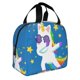 thumbnail image 2 of Balery Cool Unicorn Star Golden Bolsa de Almuerzo Aislada – Caja de Almuerzo con Papel de Aluminio Grueso, Mantiene la Comida Fresca por 4 Horas, 2 of 8