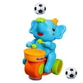 thumbnail image 1 of Wartleves Carrito de elefante, juguete músico, batería para bebé, aprendizaje temprano, tambor para caminar, decoración, 1 of 7