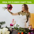 thumbnail image 3 of 9 Pcs Flower Frogs Round Brass Flower Holder Flower Fixed Tools, 3 of 5