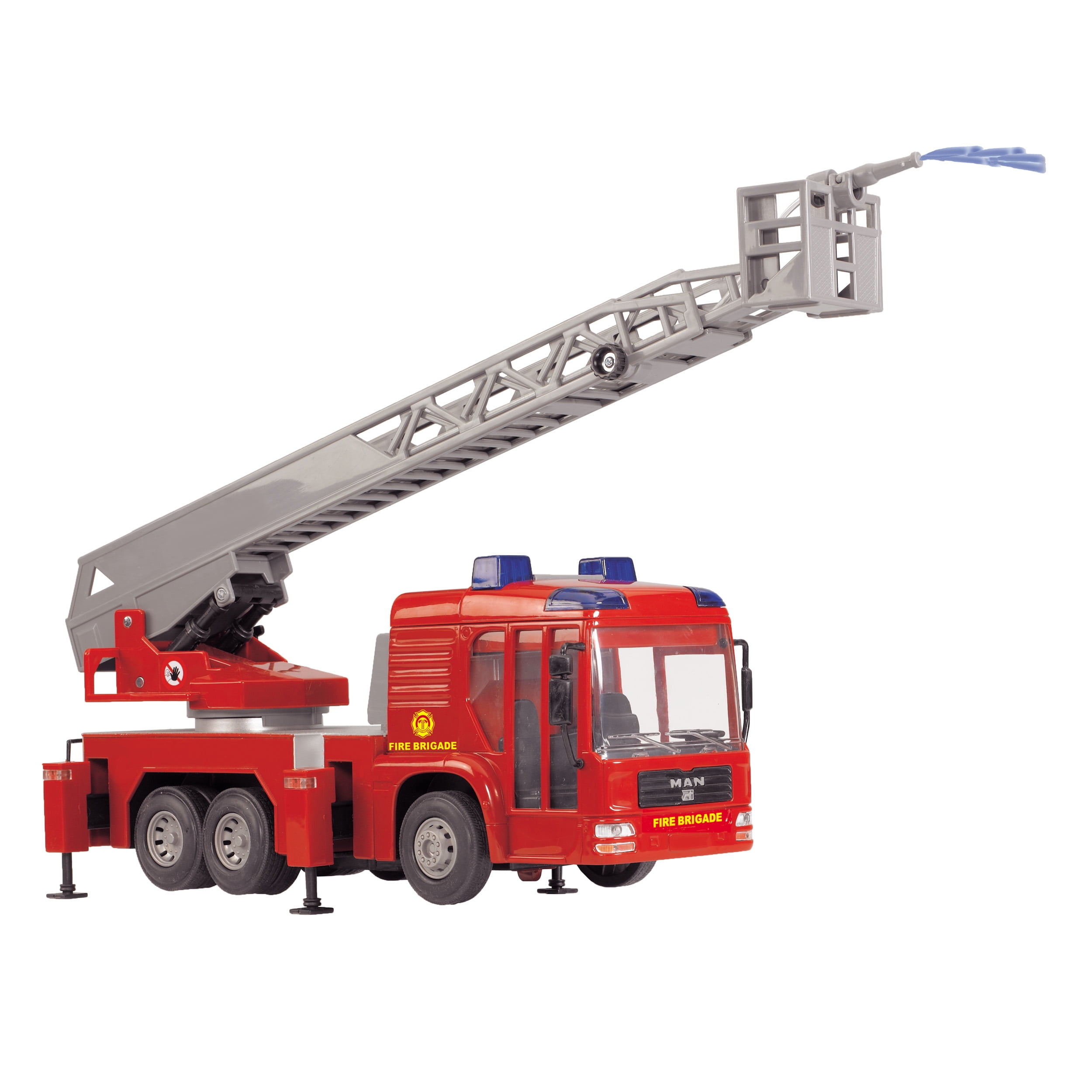 Dickie Toys - Light and Sound SOS Fire Engine Vehicle (With Working Pump)