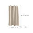 thumbnail image 3 of Cortina de poliéster para sala de estar, cortina transparente de poliéster para sombreado, decoración, 3 of 6