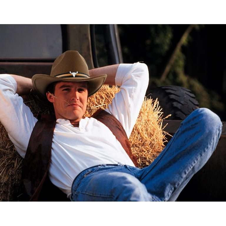 WoWstyle Unisex Brown Cowboy Hat with Adjustable Leather Band for Outdoor Activities Parties Music Festivals Walmart