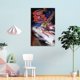 thumbnail image 4 of Meteoro Cuadro decorativo colgante - Arte de pared - Póster enmarcado - Decoración de pared - Regalos para familia, amigos y aficionados 20*30 cm, 4 of 6