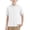 White, variant on Boys' Solid Color Short Sleeve Hooded Top for Casual Wear - Soft Cotton Blend Shirt for Kids Ages 3-13 Years