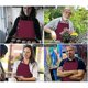 thumbnail image 4 of Apron, Waterproof Kitchen Apron with Pockets, Adjustable Cooking Apron, Grill Apron, Bib Apron, Professional Quality, 4 of 4
